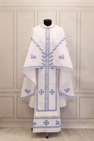 Вишиті ієрейські ризи "Ручна робота" (арт. 1202) 1202 фото